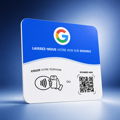 Plaque Avis Google