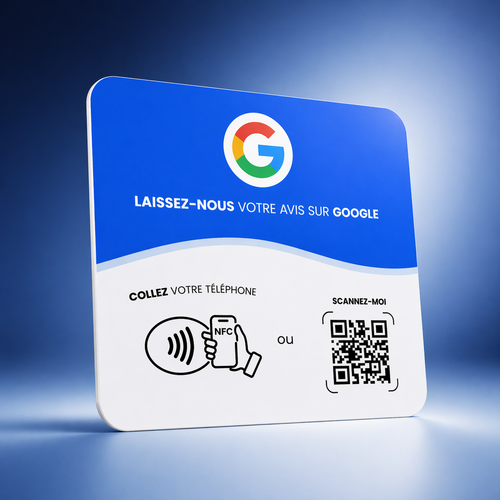 Plaque Avis Google