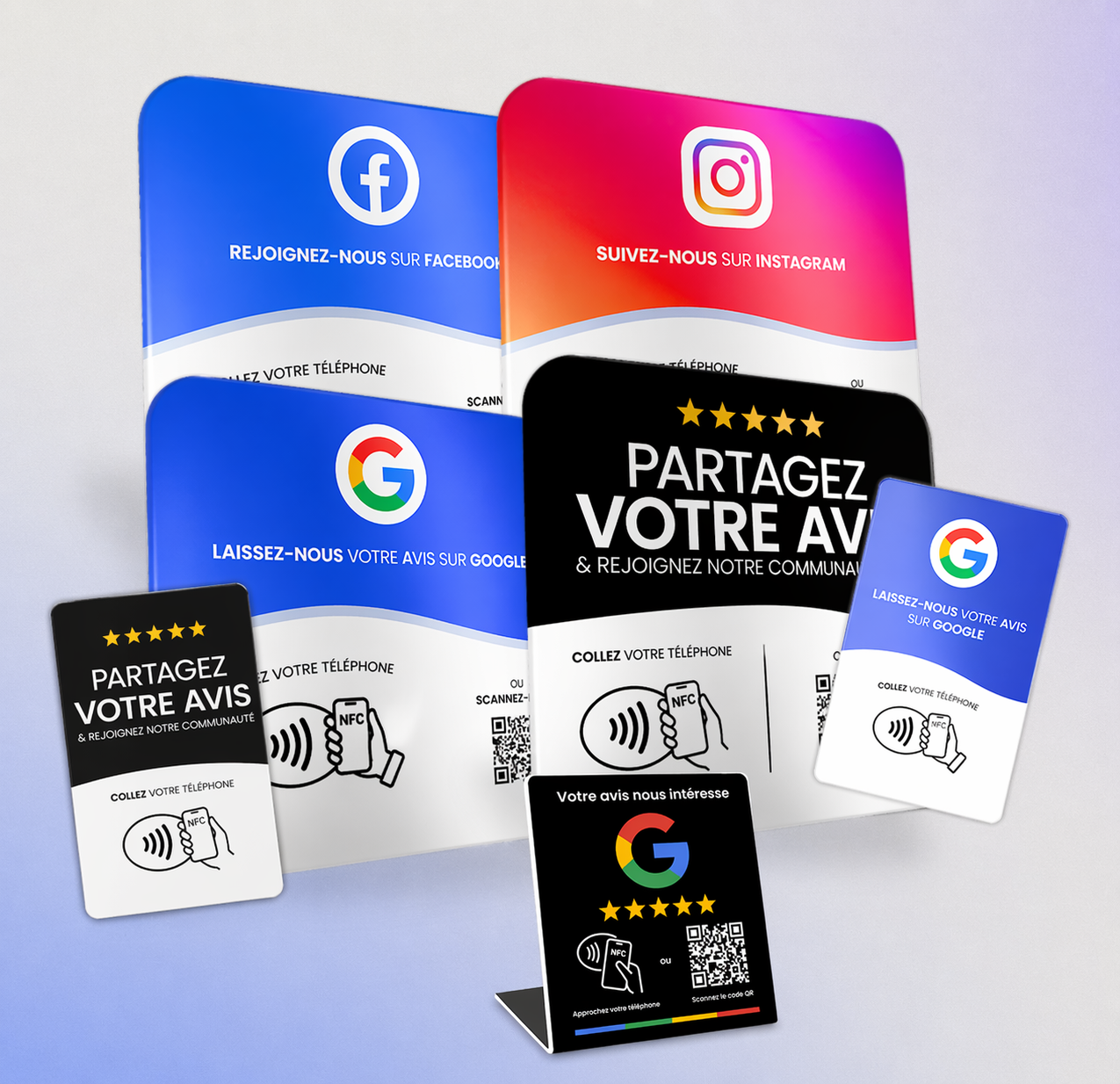Plaque Avis Google
